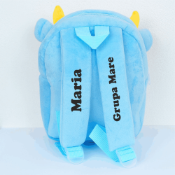 Ghiozdan de plus personalizat cu nume-Model Sweet COW