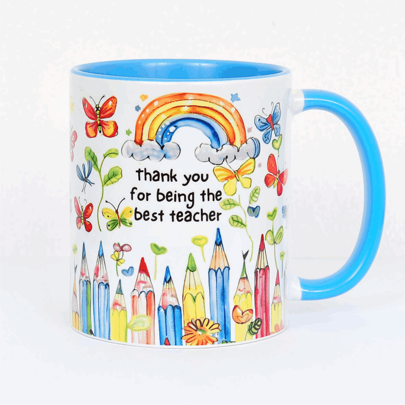 Cană personalizată ” Thank you for being the best teacher ”