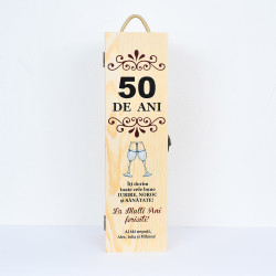 Cutie de vin personalizată...