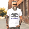 Tricou amuzant pensionare- ” Cum se numește o persoană fericită luni? Pensionar ”