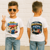 Tricou copii personalizat ”Sunt strengarul mamei si mandria lui tati”